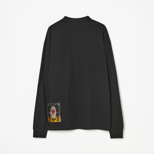 FRANKENSTEIN LONG TEE / BLACK