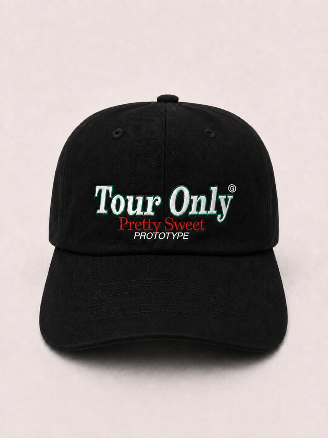 Tour Only LOGO CAP -BLACK-