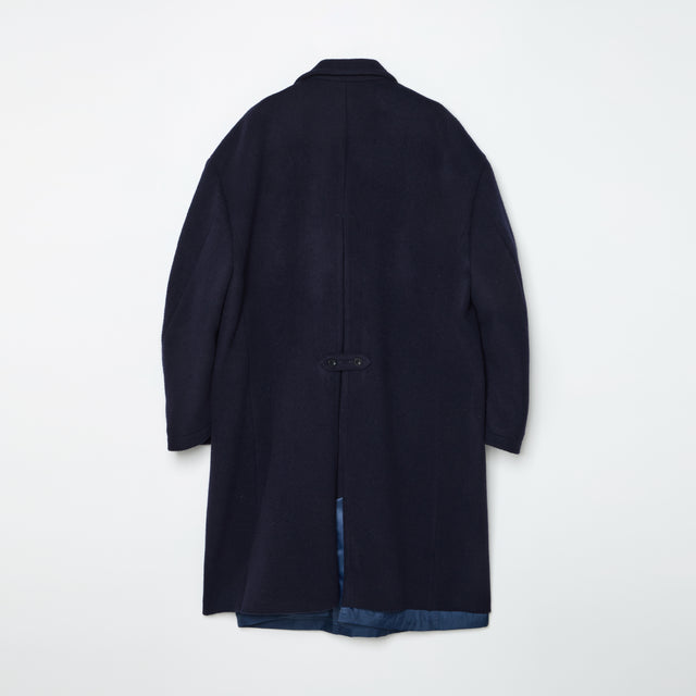 BIG PEA COAT -MELTON-