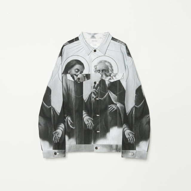 ANGEL DENIM JACKET / BLACK