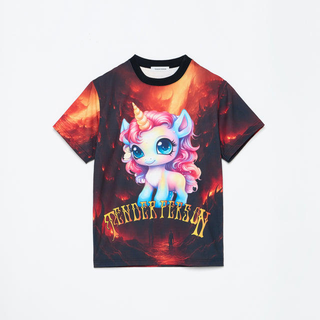 UNICORN TEE / RED
