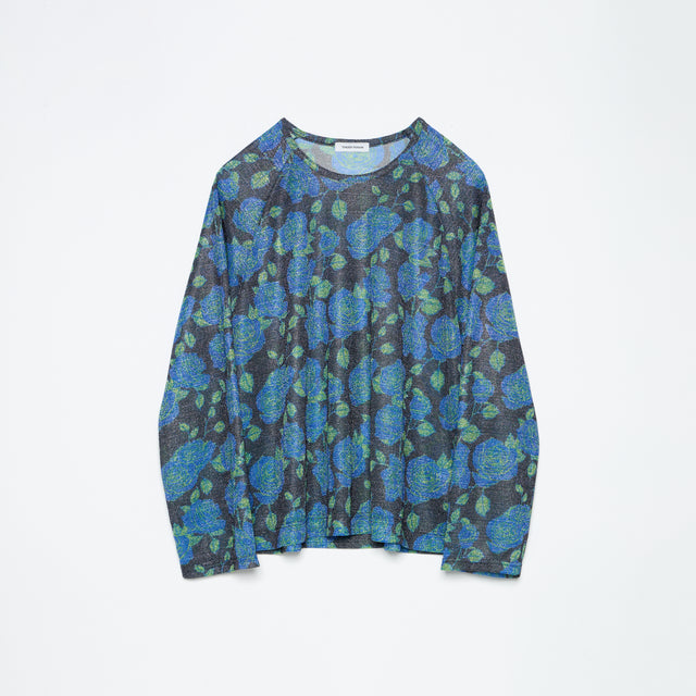GLITTER FANTASY LONG TEE / FLOWER