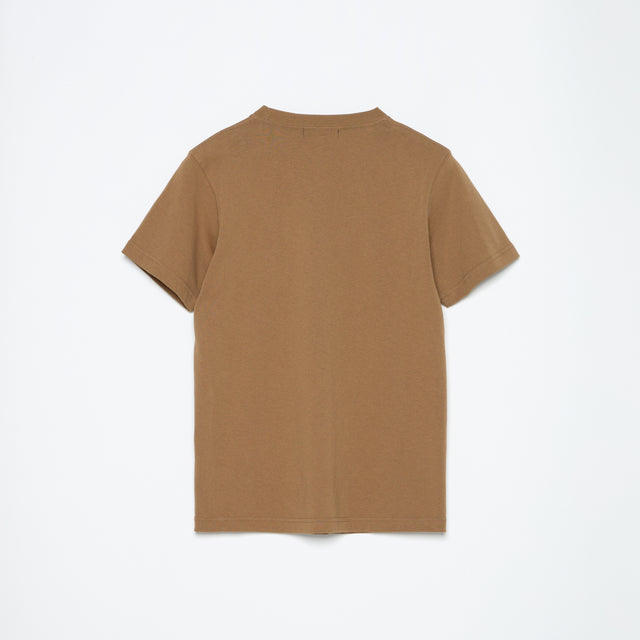 FLAME STUDS TEE / MUSTERD