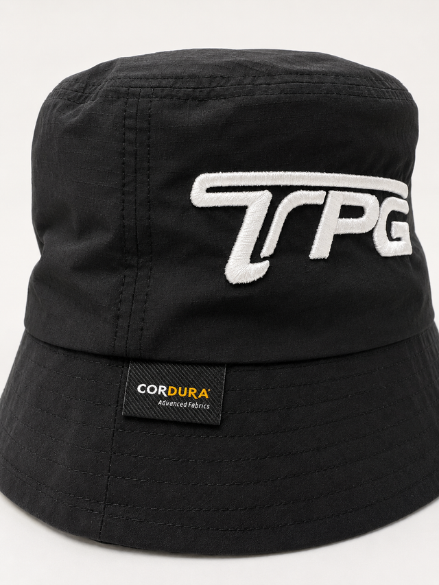 TPG LOGO BACKET HAT -BLACK-