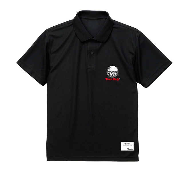 Tour Only TEAM POLO  SHIRT -BLACK-