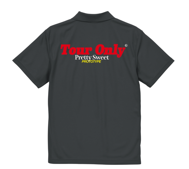 Tour Only TEAM POLO  SHIRT -CEMENT GRAY-