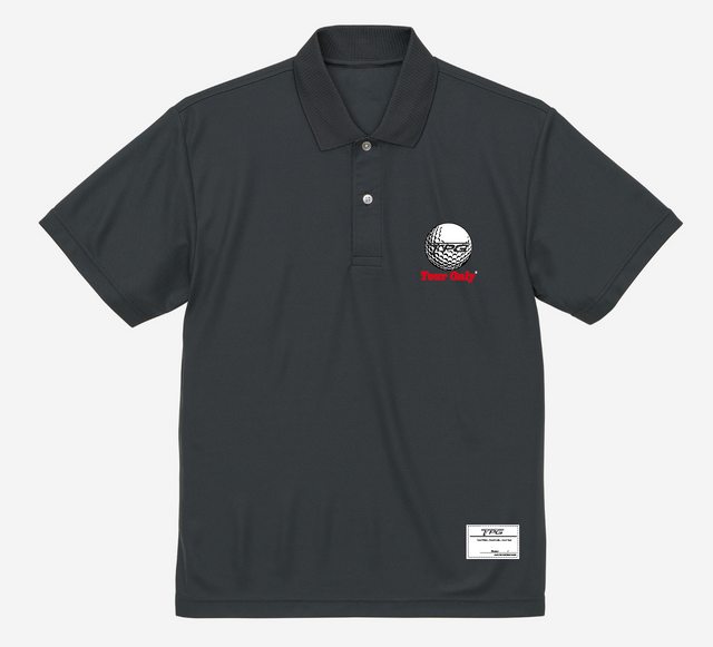 Tour Only TEAM POLO  SHIRT -CEMENT GRAY-