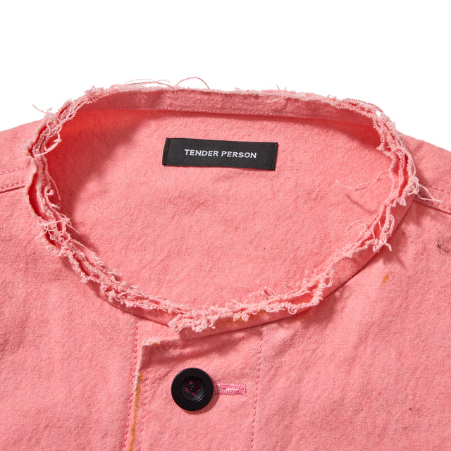 SUN DRYING AGING TRADITIONAL JACKET -PINK-