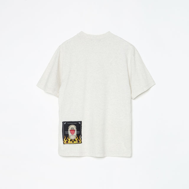 FLOWER GARDEN TEE -OATMEAL-