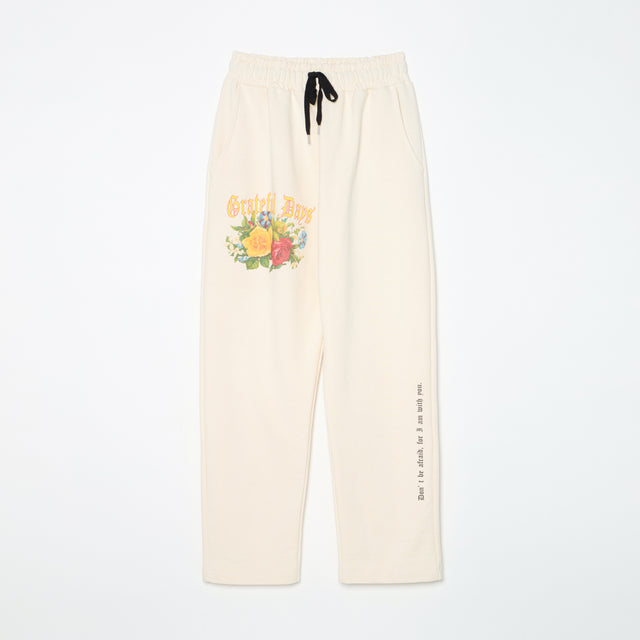 REBIRTH SWEAT PANTS -OFF WHITE-