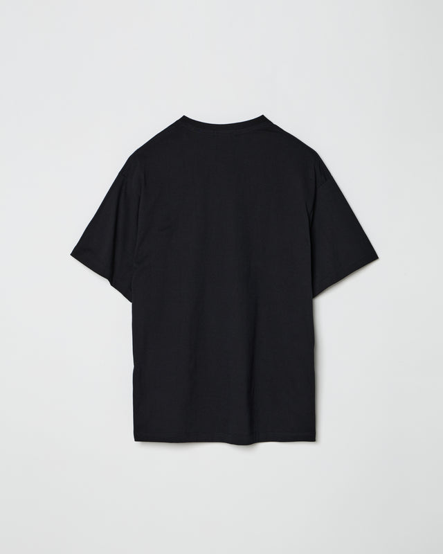 AIRBRUSHED TEE -BLACK-