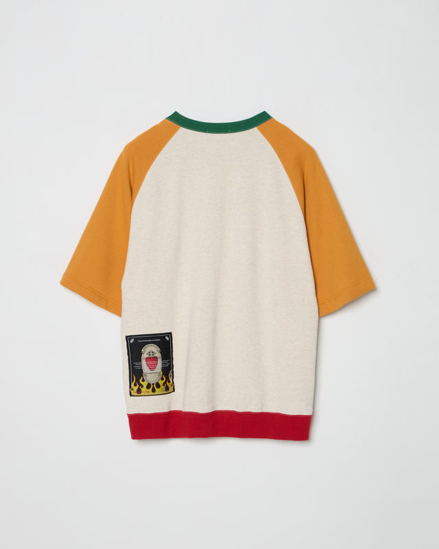 FOREVER DREAMER RAGLAN TEE -ORANGE-