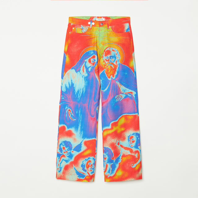 ANGEL DENIM PANTS / THERMOGRAPHY