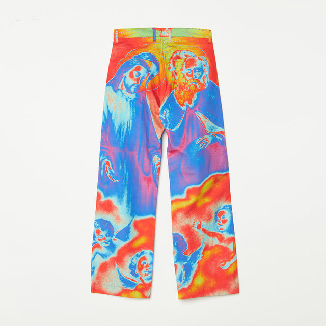 ANGEL DENIM PANTS / THERMOGRAPHY