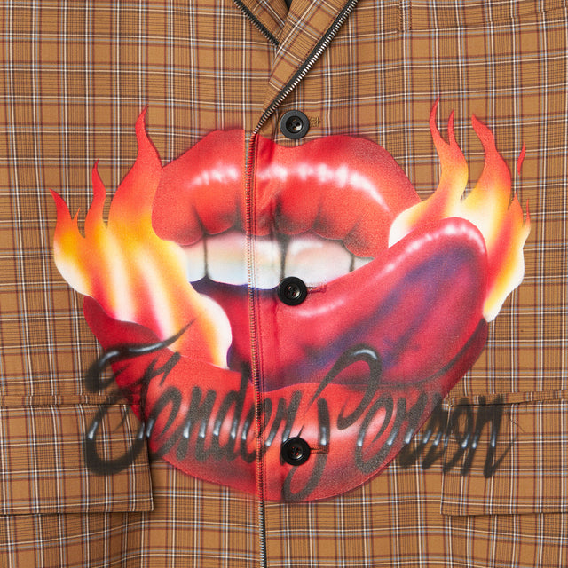 AIRBRUSHED TAILORED JACKET