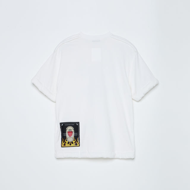 PADDING TEE / WHITE