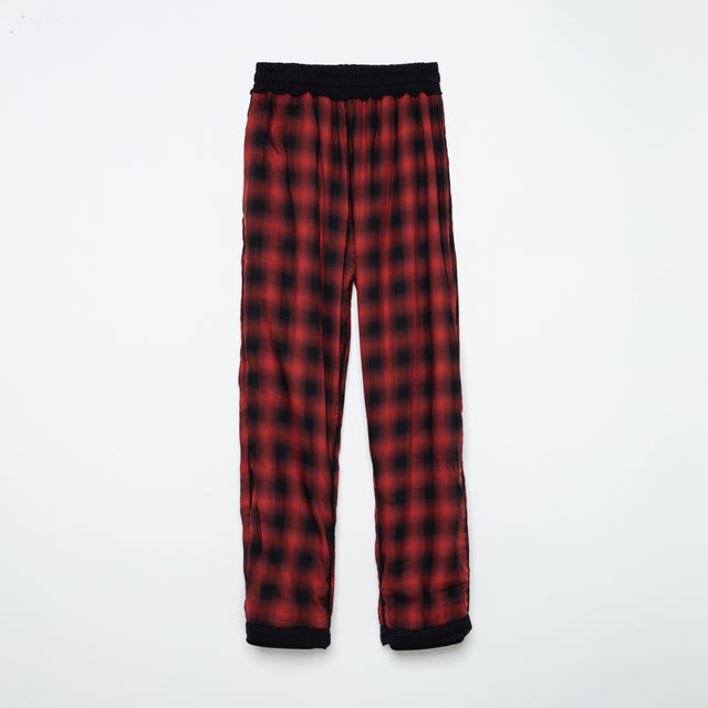 REVERSIBLE CUT HOLE SWEAT PANTS