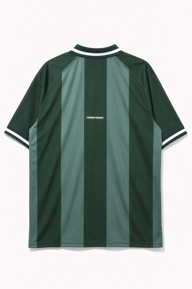 TPG GAME SHIRT -GREEN STRIPE-