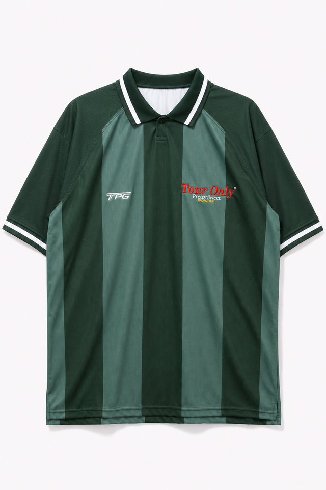 Tour Only GAME SHIRT -GREEN STRIPE-
