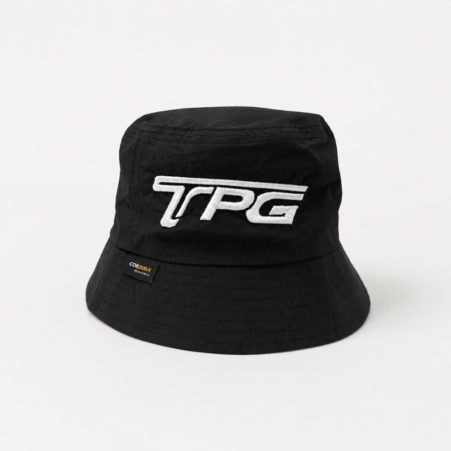 TPG LOGO BACKET HAT -BLACK-