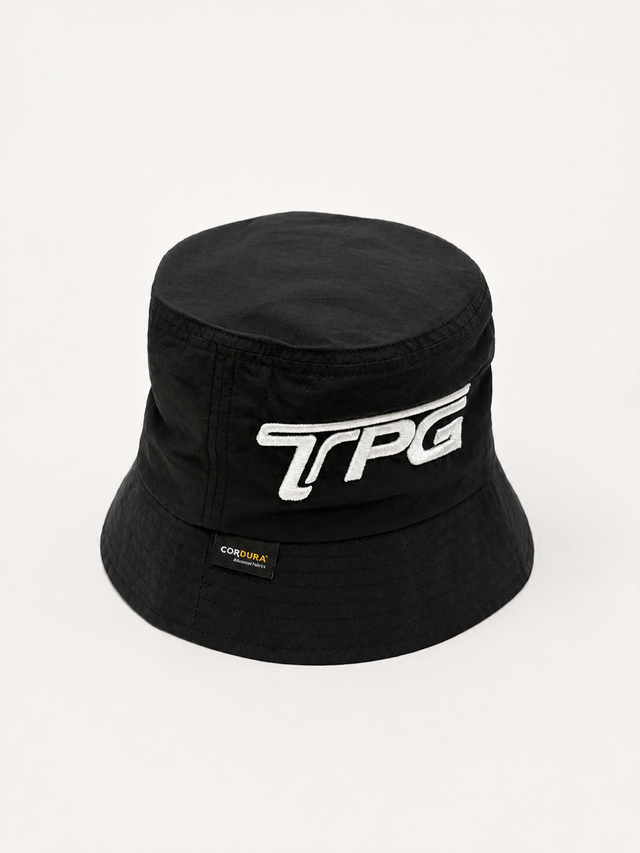 TPG LOGO BACKET HAT -BLACK-
