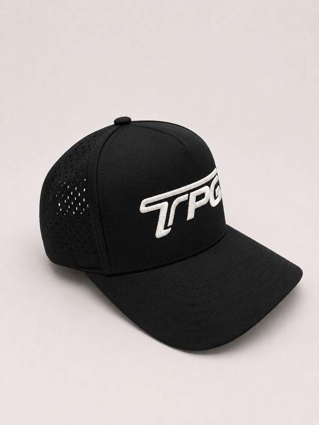 TPG LOGO CAP -BLACK-