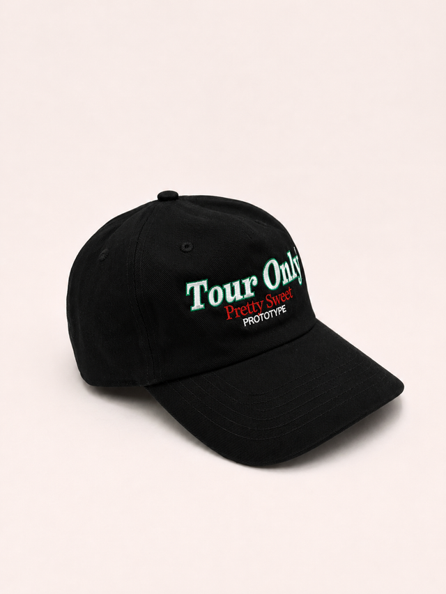 Tour Only LOGO CAP -BLACK-