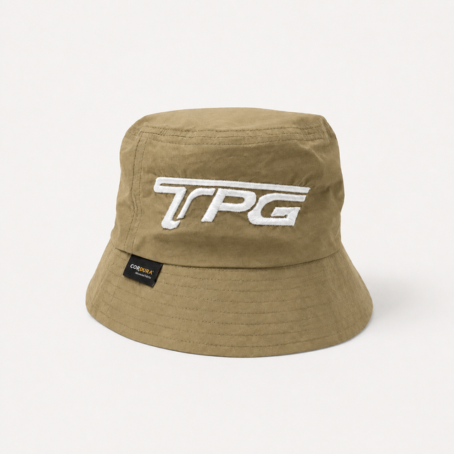 TPG LOGO BACKET HAT -BEIGE-