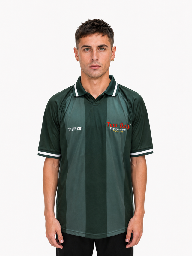Tour Only GAME SHIRT -GREEN STRIPE-