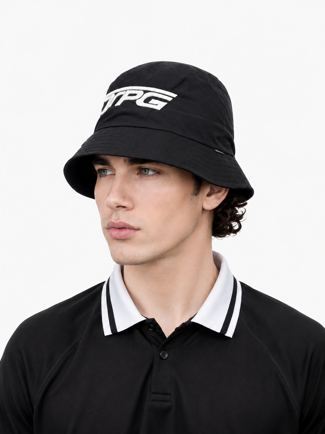 TPG LOGO BACKET HAT -BEIGE-