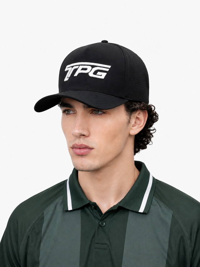 TPG LOGO CAP -BLACK-