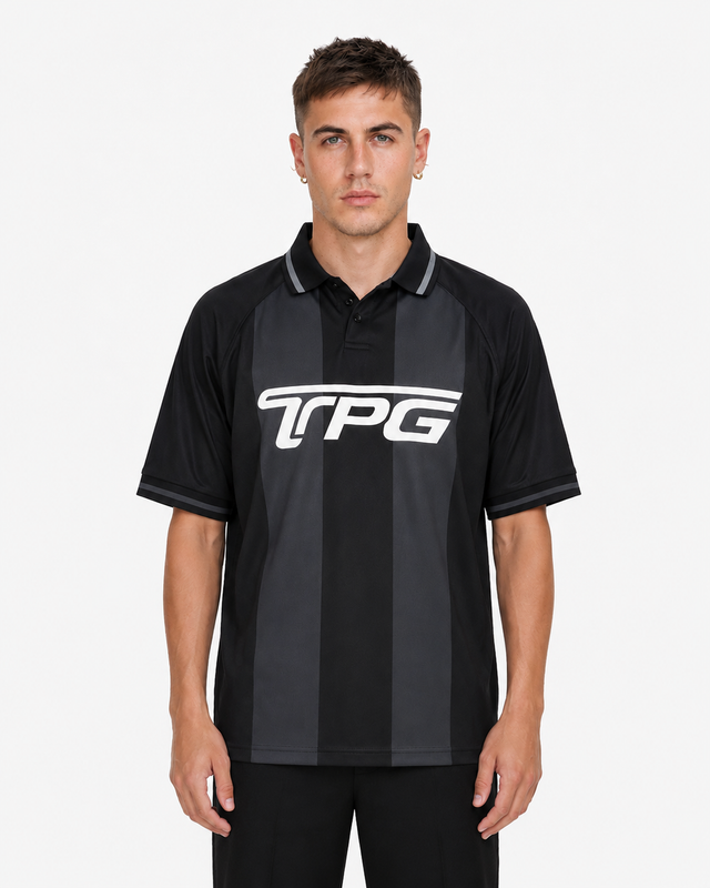 TPG GAME SHIRT -BLACK STRIPE-
